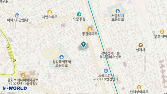 서울노인복지센터 위치 지도