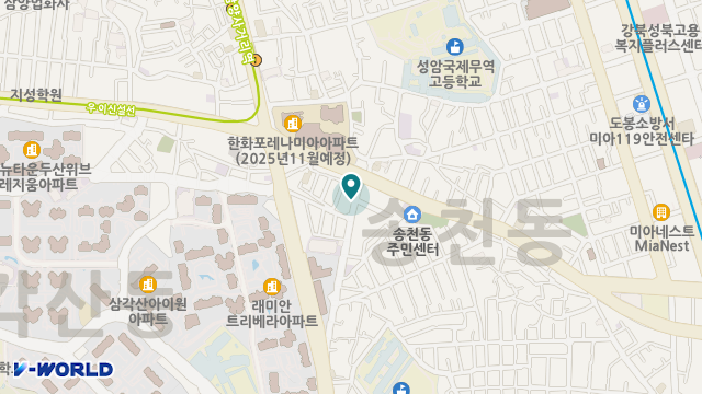 돌봄재가방문요양센터 위치 지도