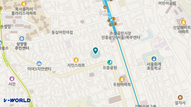 수산나재가복지센터 위치 지도