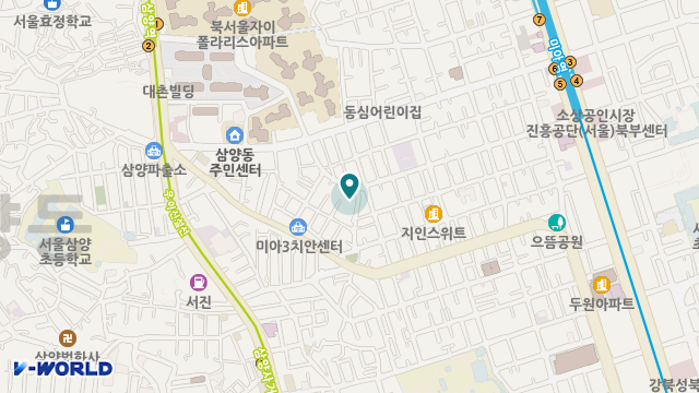 우리 사랑채 복지센터 위치 지도