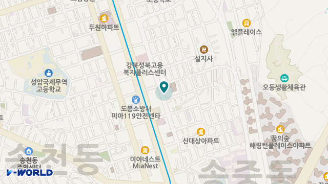 북부성모재가방문요양센터 위치 지도