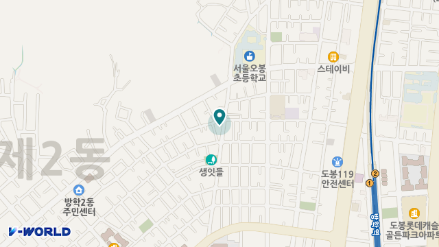 희망 위치 지도