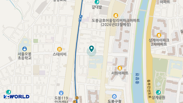 행복드림데이케어센터 위치 지도