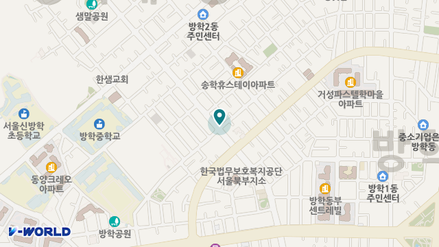 한가족 데이케어센터 위치 지도