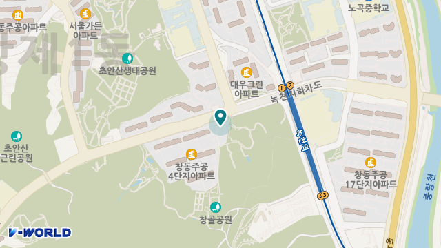 서울성심재가복지센터 위치 지도