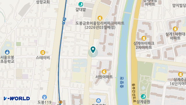 북부효사랑복지센터 위치 지도
