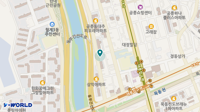 노원이레케어 위치 지도