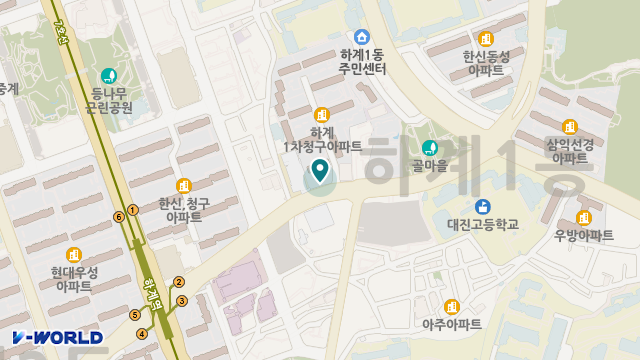 나눔과사랑 노인방문요양센터 위치 지도