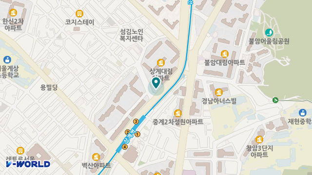 사랑과섬김 재가복지센터 위치 지도