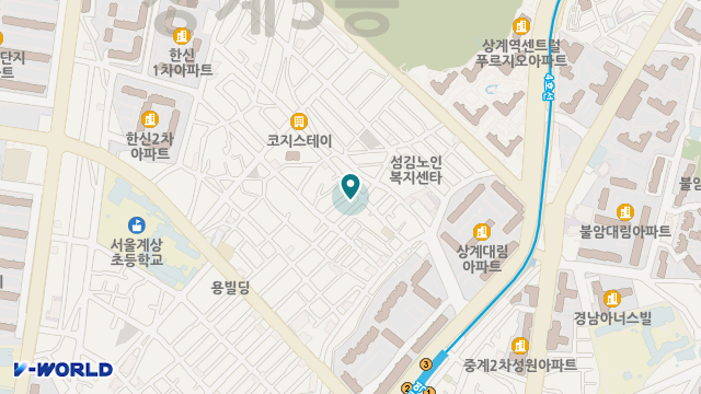 동훈재가노인복지센터 위치 지도