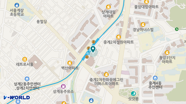 돌보인방문요양센터 상계점 위치 지도