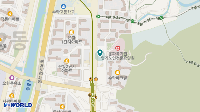 호성사회복지센터 위치 지도