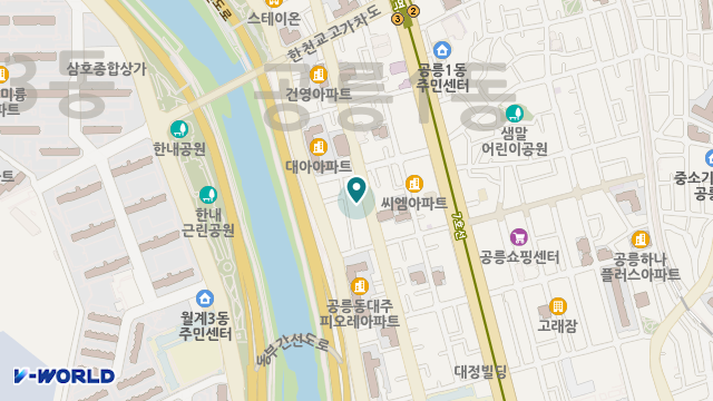 희망 방문 요양센터 위치 지도