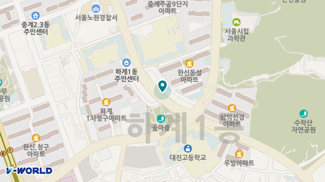 노원인지재활 데이케어센터 위치 지도