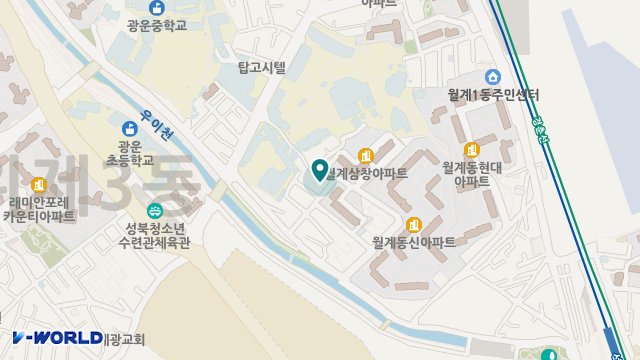 늘새롬사회복지센터 위치 지도