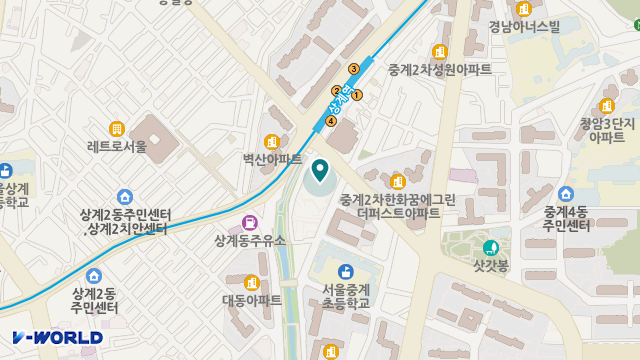 열린재가복지센터 위치 지도