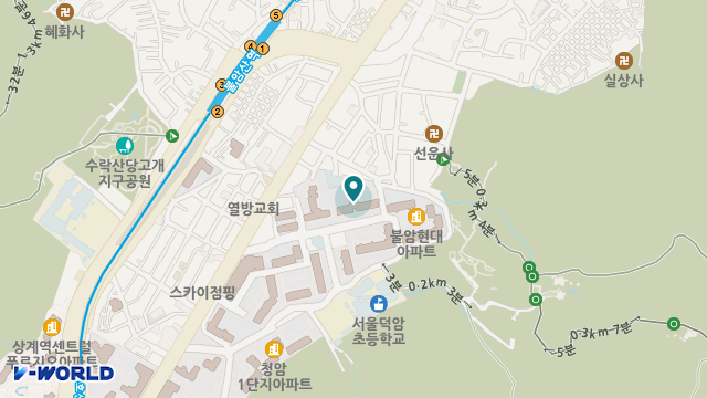 보은재가복지센터 위치 지도