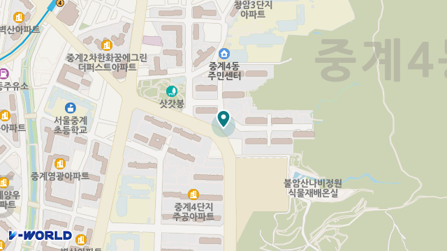 건강백세재가요양기관 위치 지도