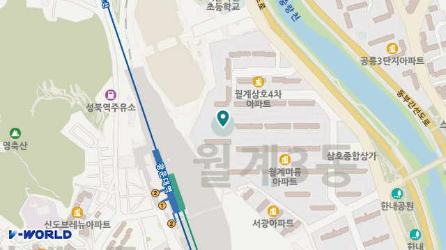 시정재가요양센터 위치 지도