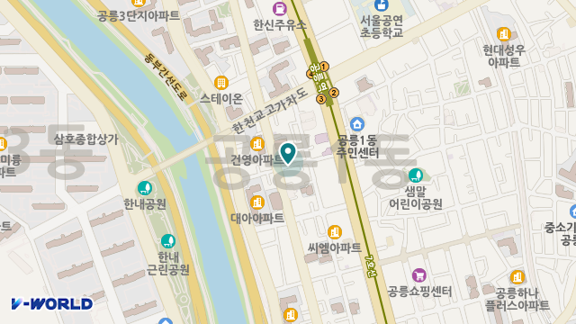 가족사랑복지타운 위치 지도