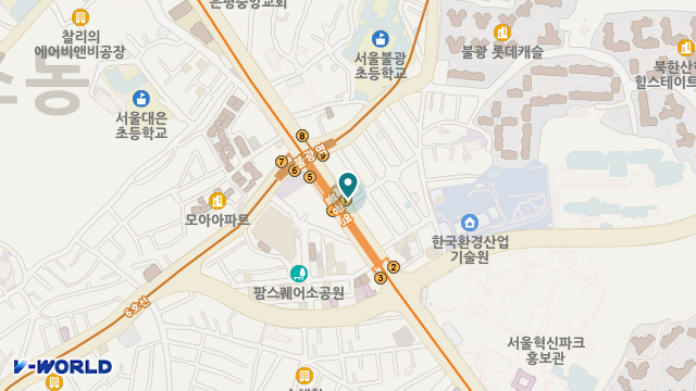 가나안복지센터 위치 지도