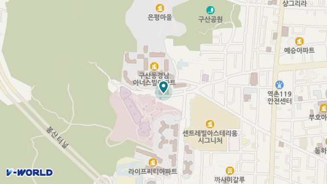 서북의료기상사 서북복지용구사업소 위치 지도