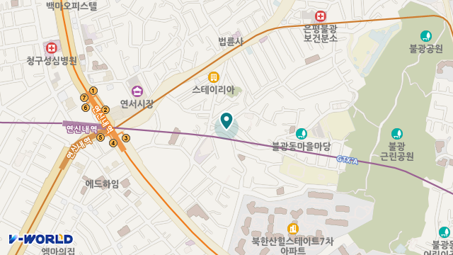 엔젤노인복지센터 위치 지도