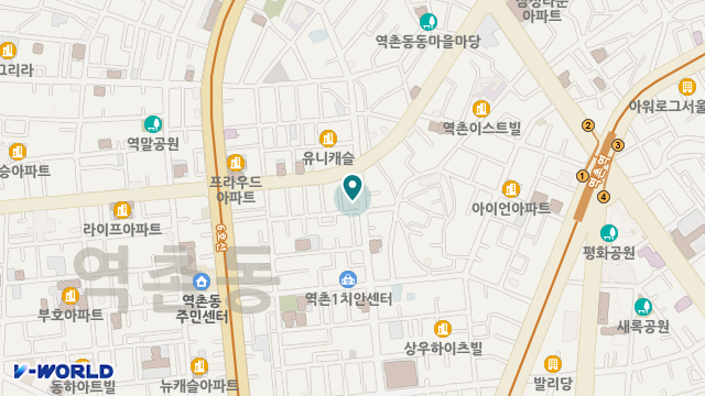 은평복지센터 위치 지도