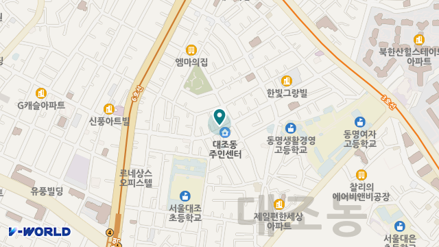 "(A)"+e큰사랑노인복지센터 위치 지도