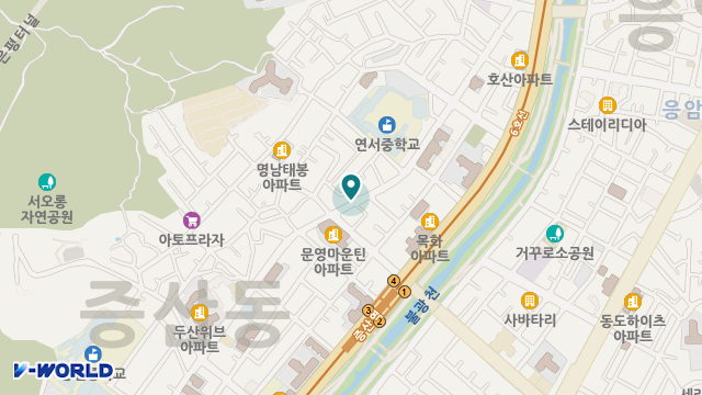 수색방문요양센터 위치 지도