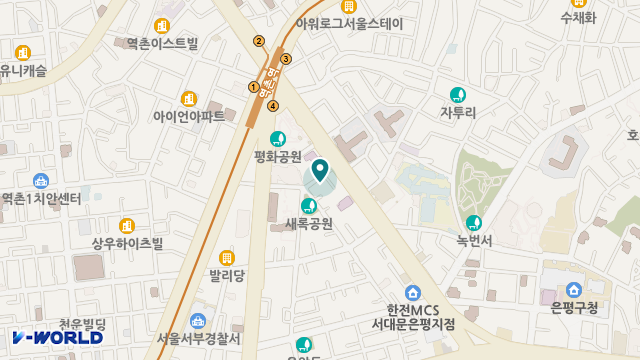 하늘의료기 위치 지도