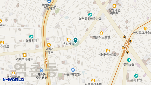 실버케어코리아 위치 지도