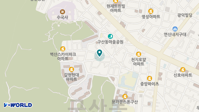 (주)한사랑복지센터 위치 지도
