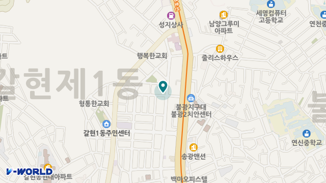 은평스마일재가센터 위치 지도