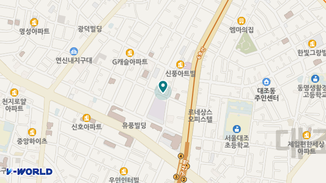 사랑나무방문요양센터 위치 지도