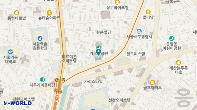 믿음노인복지센터 위치 지도