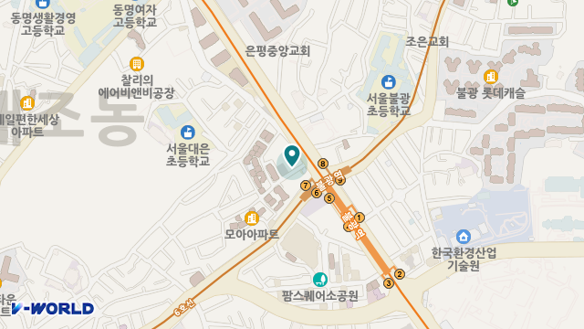 함께하는 재가복지센타 위치 지도