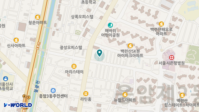 에베드재가요양복지센타 위치 지도