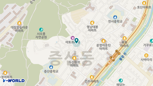 화목한방문요양센터 위치 지도