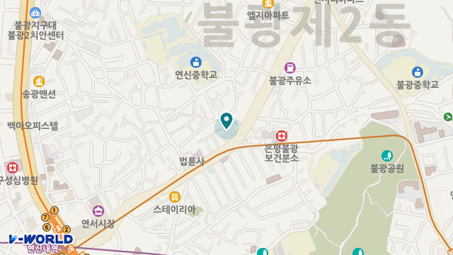 서부방문요양센터 위치 지도