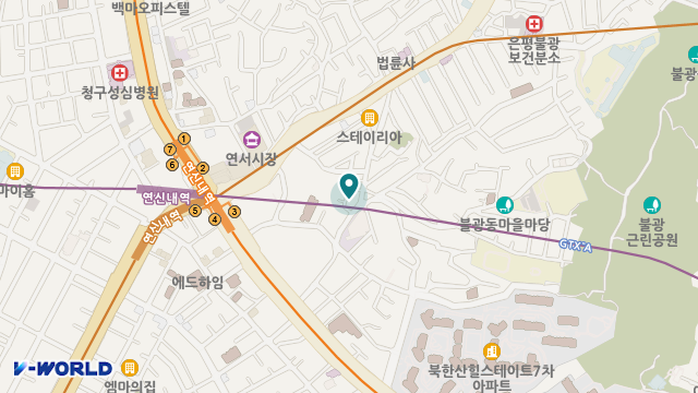 효성재가복지센터 위치 지도
