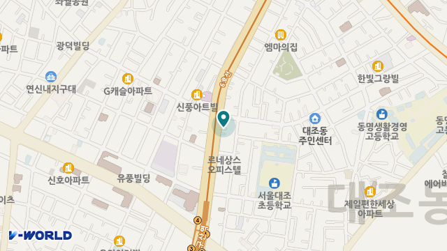 은평돌봄복지센터 위치 지도