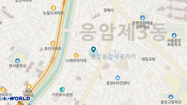 사랑재가복지센터 위치 지도