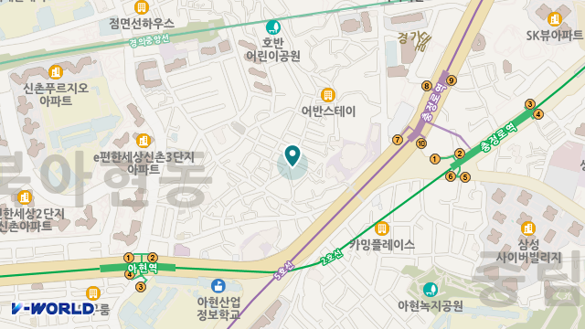 동신시니어가족지원센터 위치 지도