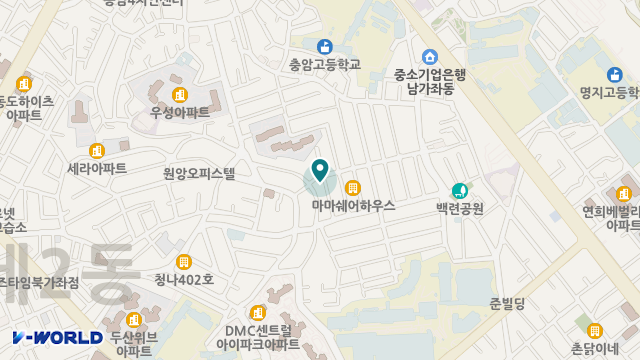 김&정 사랑복지센터 위치 지도