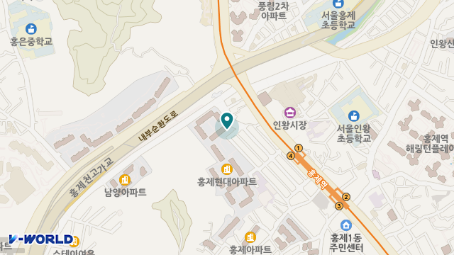 (A)비지팅엔젤스 서대문지점 위치 지도