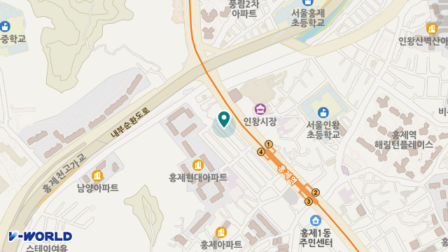 현대홈노인복지지원센터 위치 지도
