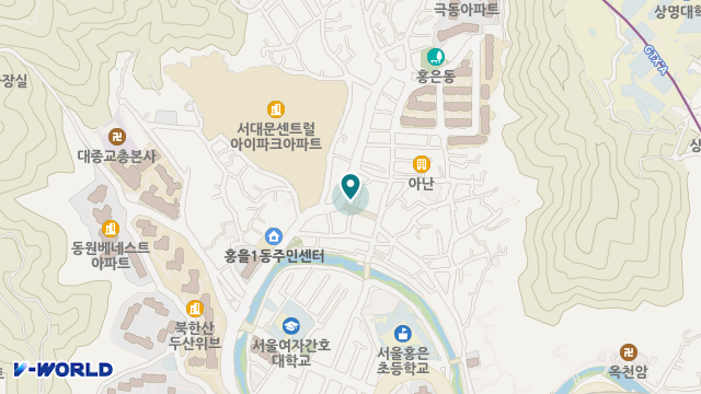 미림노인복지센터 위치 지도