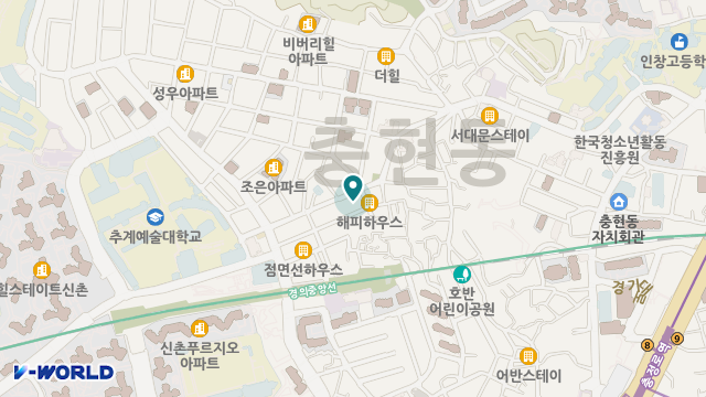 한사랑노인복지센터 위치 지도