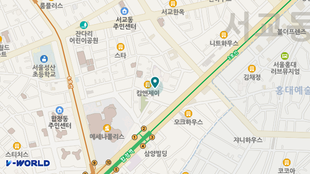 (A+)어르신이 행복한 세상' 위치 지도